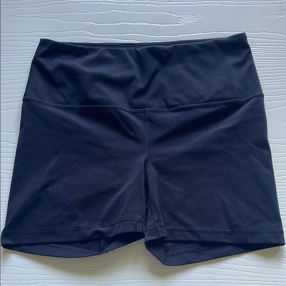 Yogalicious Black Bike Shorts Moisture-Wicking